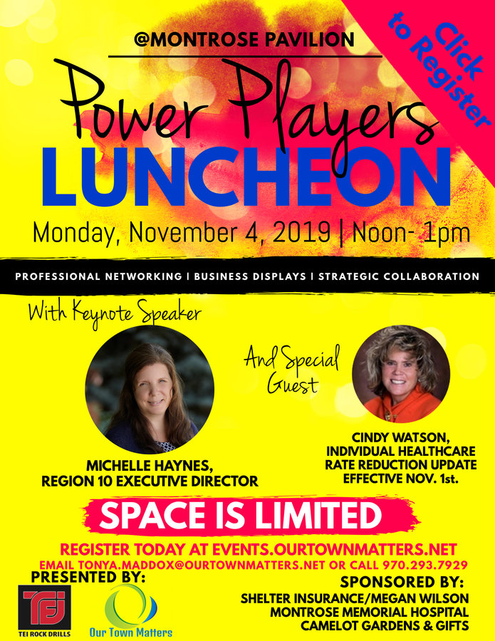 Power Players Luncheon Our Town Matters