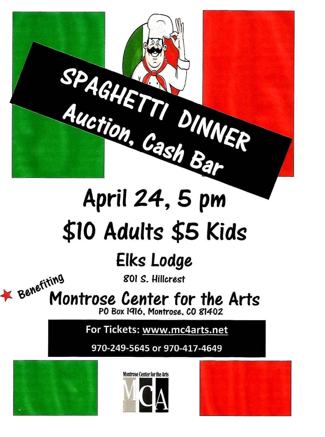 Spaghetti Dinner Auction Our Town Matters